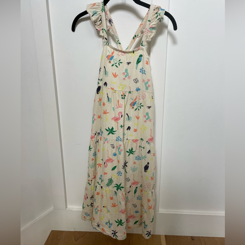 Hanna Andersson Printed Maxi Dress Size 10 (140) Brand New With tags $50 Value